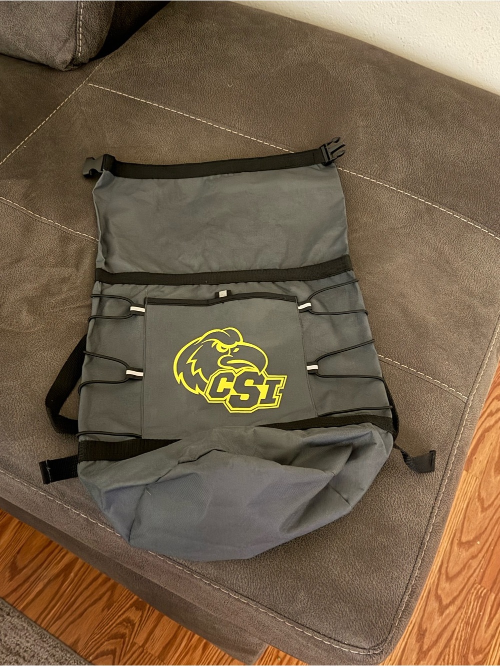 Gray CSI Eagle Backpack